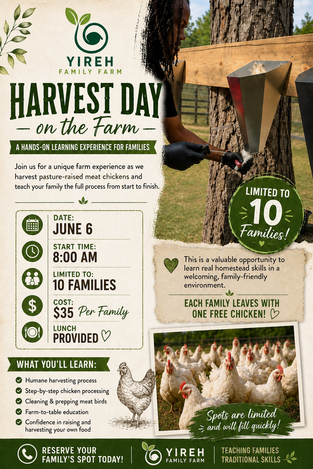Chicken Processing Master Class