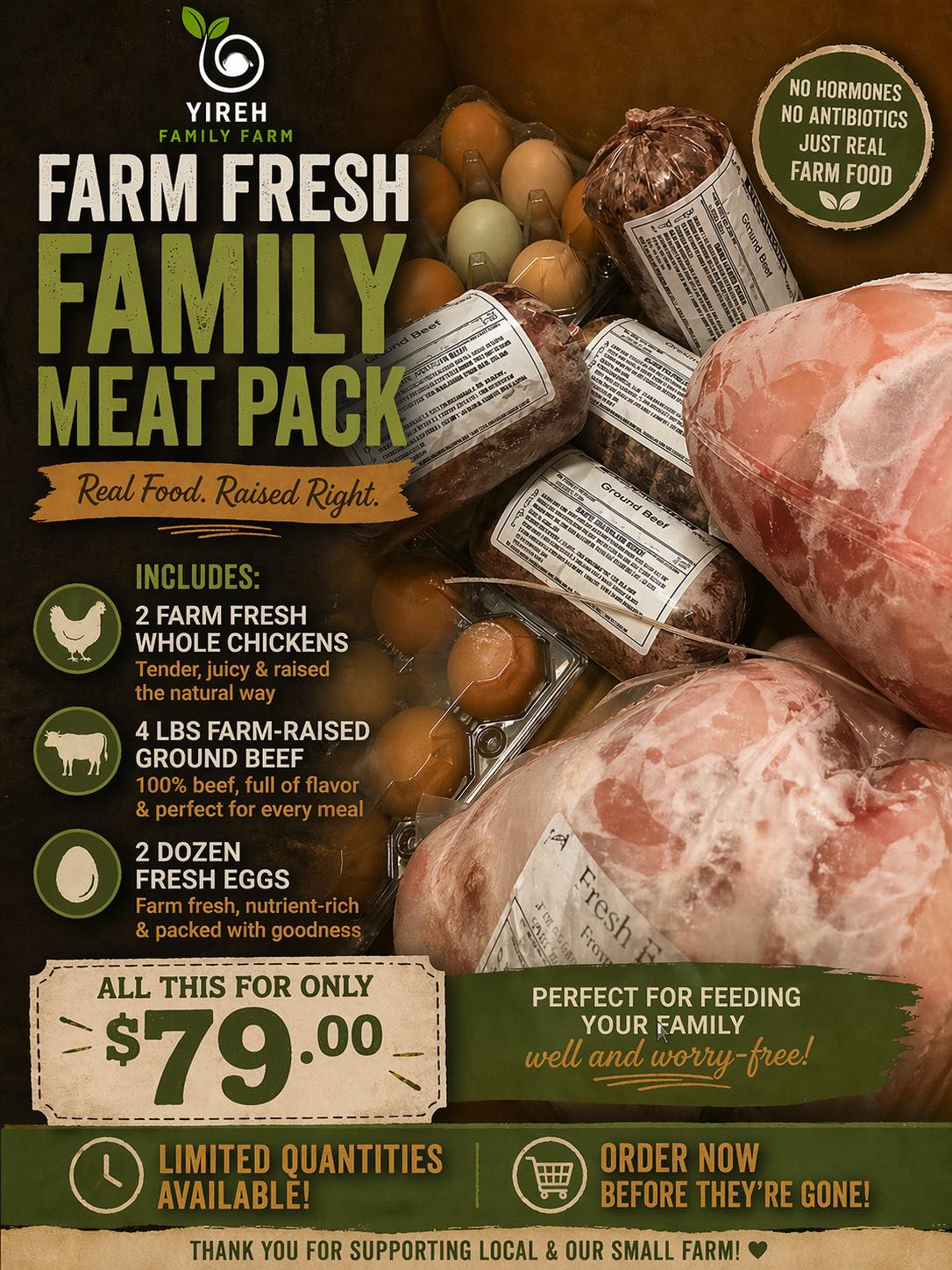 Farm Fresh Family Meat Pack